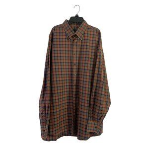 Scott Barber Men's Brown Buttoned Down Shirt